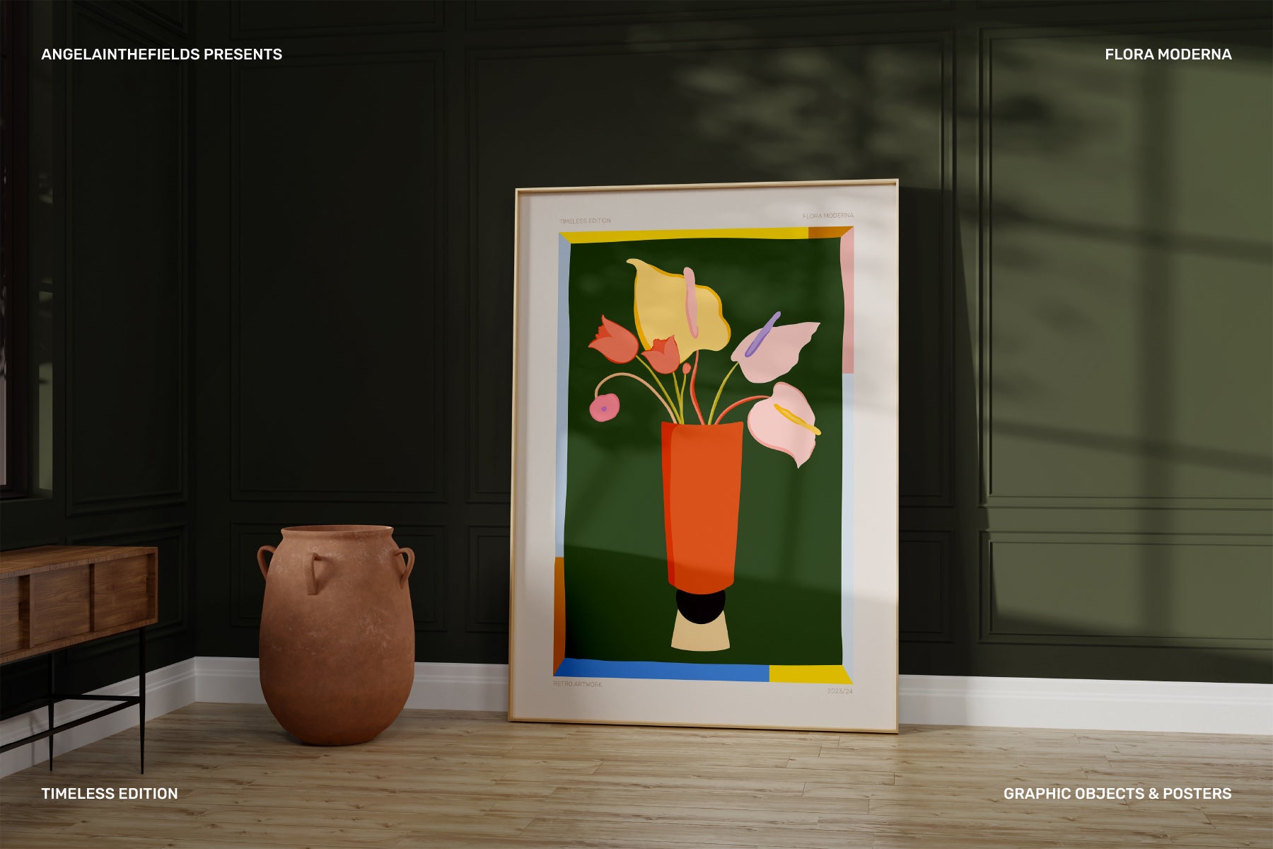 300+ Flora Moderna Vector Clipart
