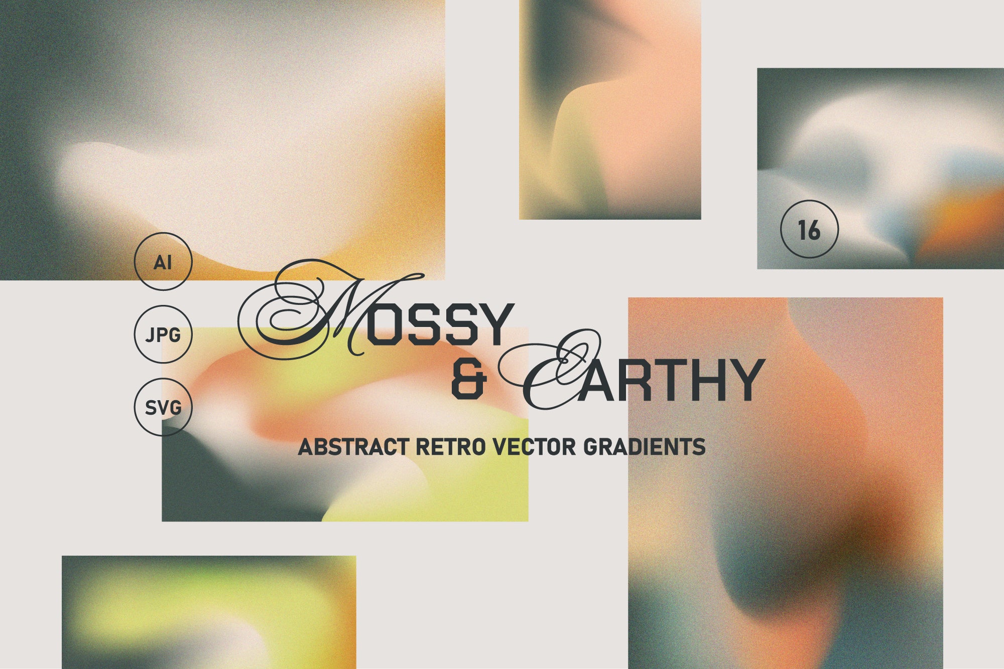 Organic Earthy Vector Gradients