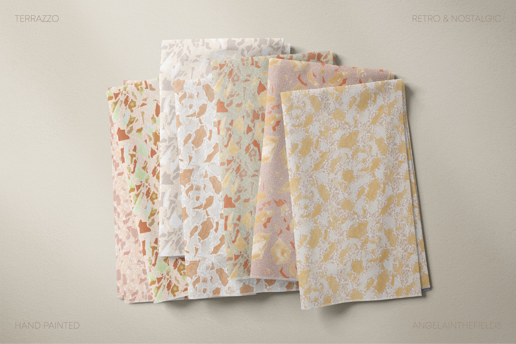 Neutral Terrazzo Set
